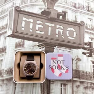 Emporio Armani Nicola AR11330 Men's Watch With Black Dial Black Leather Belt